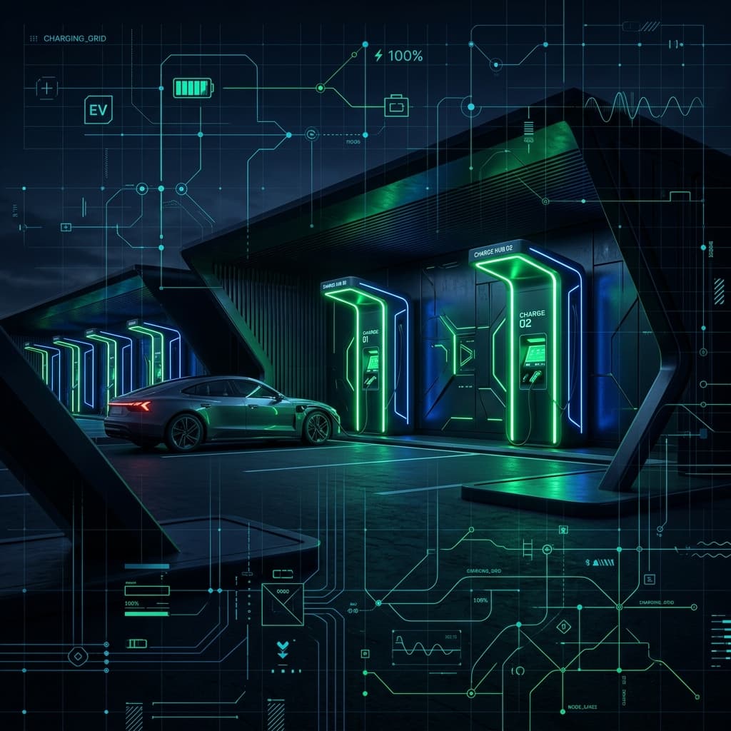EVay EV Charging Solutions Background